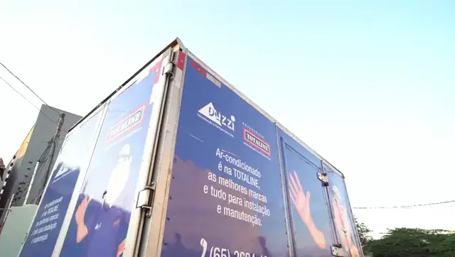 Ar-condicionado instalado pela Duzzi Totaline